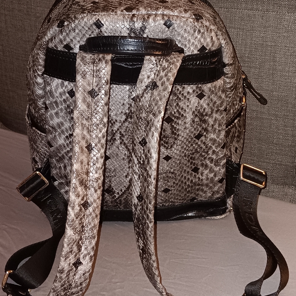 Mcm Backpack Euc - image 7